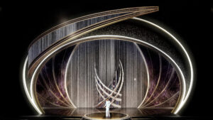 Panggung Oscars 2020: Ternyata Berbentuk Angin Topan!