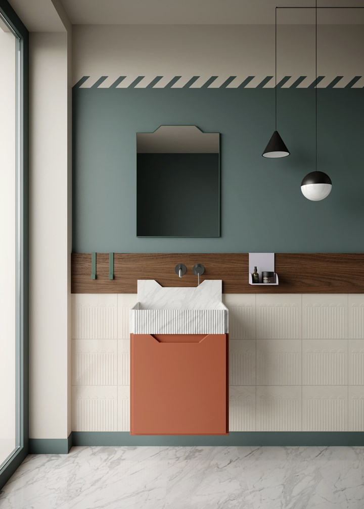 Beragam inspirasi kamar mandi dengan koleksi Frieze 1