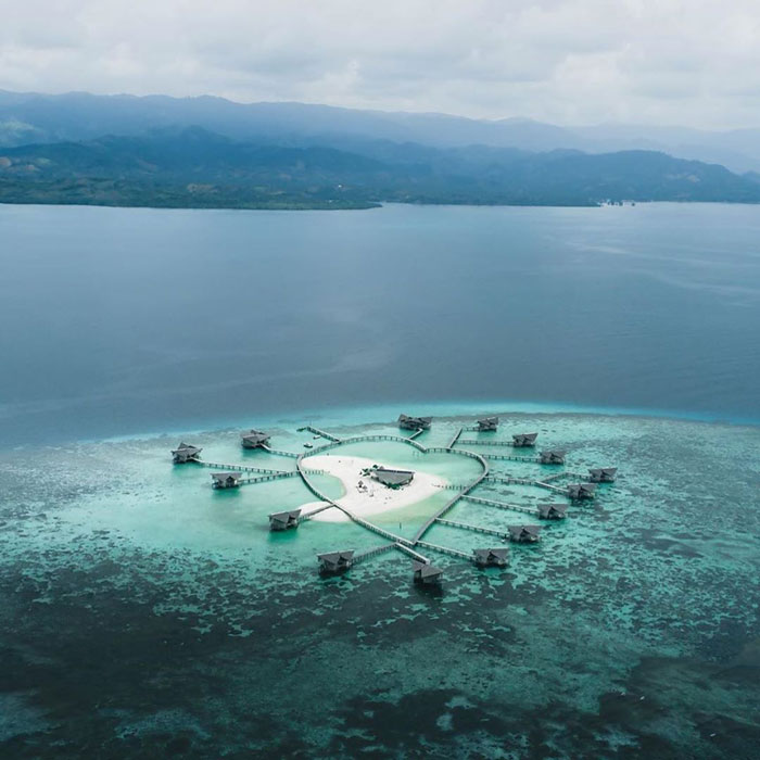 Lambang hati di Pulo Cinta