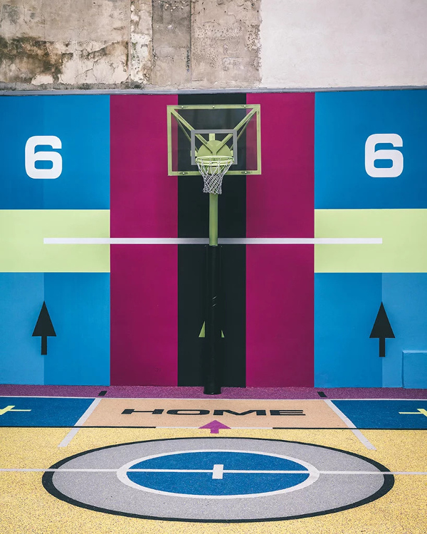 Lapangan Basket Nike Ini Jadi Landmark Baru di Paris