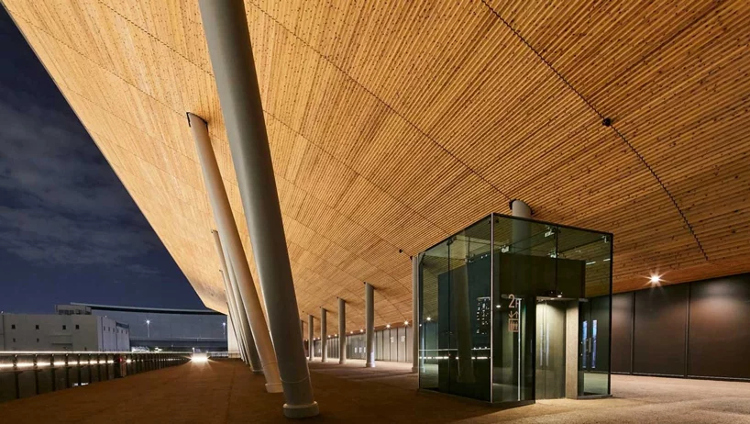 Bangunan Atap Kayu Terbesar Di Dunia Kini Ada Di Jepang