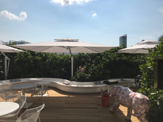 Motif Khas Dior Menghiasi Dior Pop-Up Café di Miami