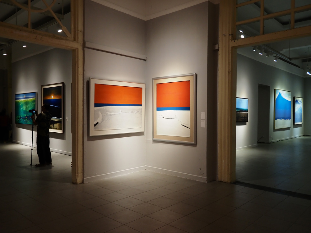 Rangkaian karya dalam pameran Man x Universe 1