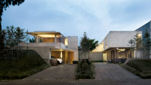 Rumah Kembar untuk Kakak Beradik, Serupa Tapi Tak Sama!