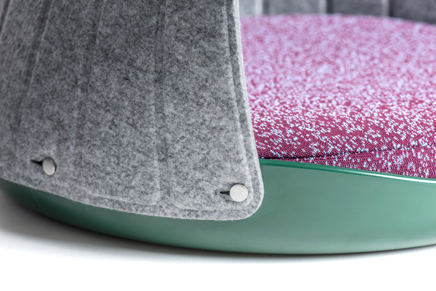 tempat tidur dan tempat makan kucing yang gemas untuk pecinta kucing