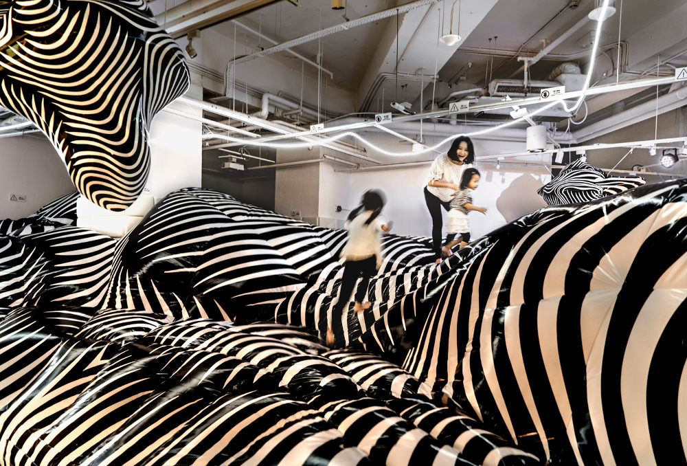 Kombinasi Arsitektur dan Permainan dalam Satu Ruang