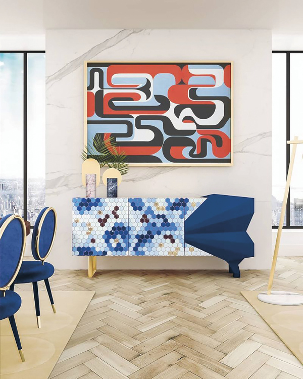 8 Elemen Interior Indah Untuk Anda Pecinta Warna Biru