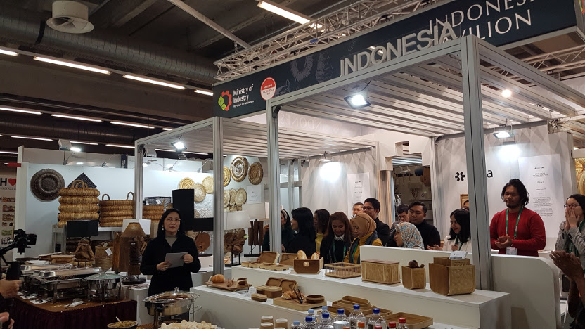 pameran ambiente di frankfurt jerman berhasil diselenggarakan saat corona dan badai