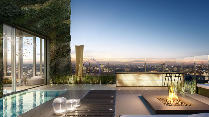 South Bank Tower Penthouse, London