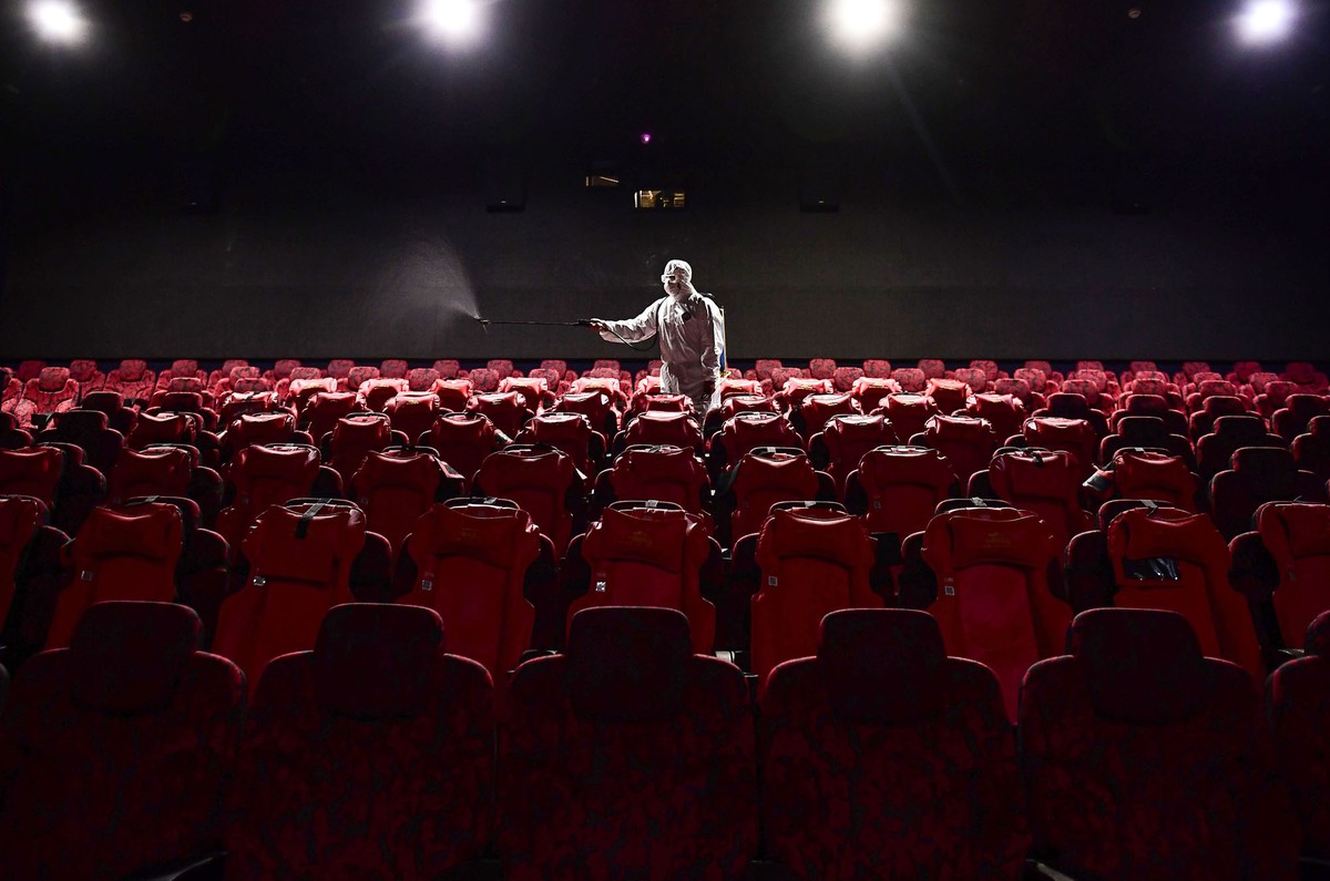 6 Foto-Foto Dunia ketika Pandemi Virus Corona