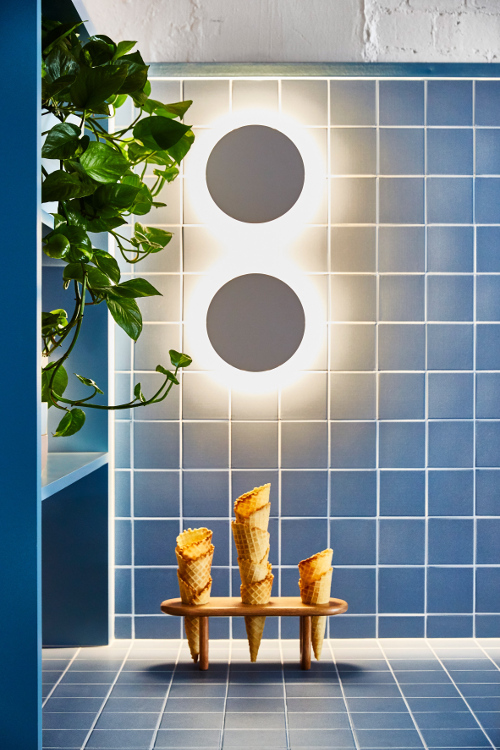 Manisnya Interior Little Sky Lengkapi Segarnya Gelato