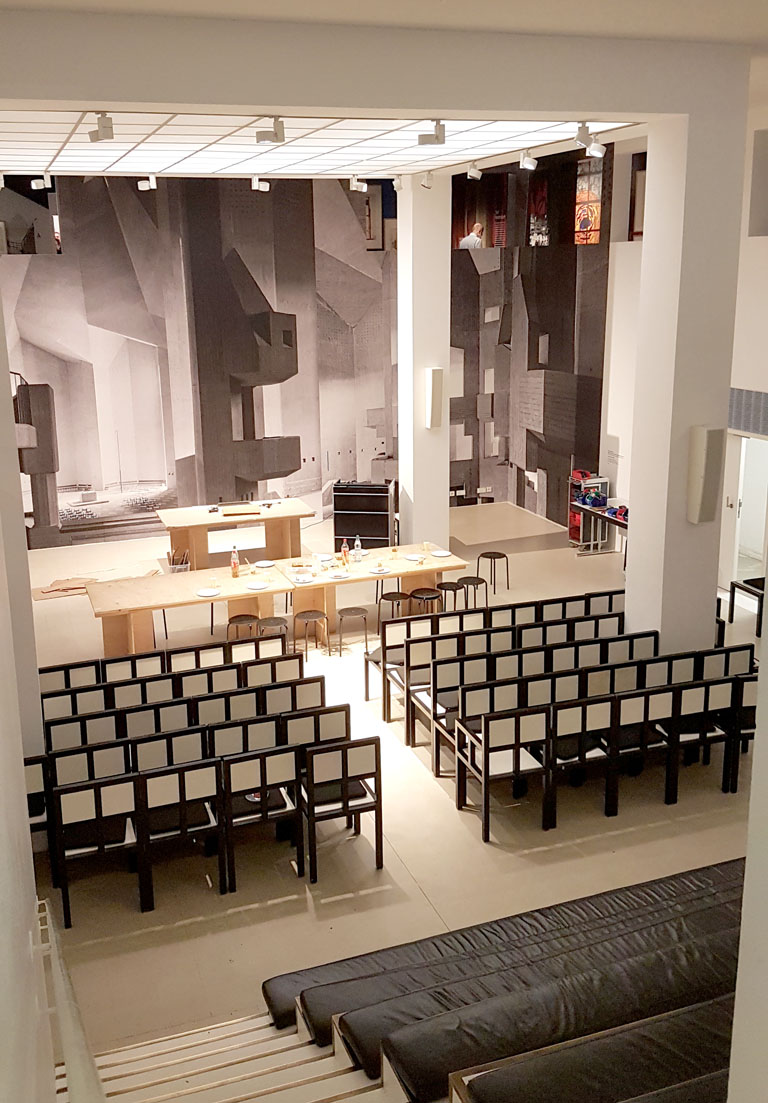 museum arsitek di jerman Deutsches Architekturmuseum Gottfried Böhm casa inonesia