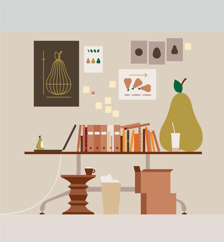 Ide Desain Kantor Cubicle Open Plan dan Di Rumah 9