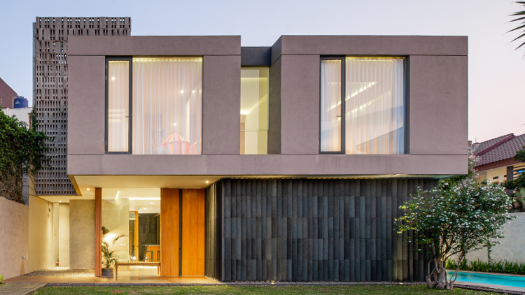 Desain Rumah Tropis Modern Yang Hangat Untuk Keluarga