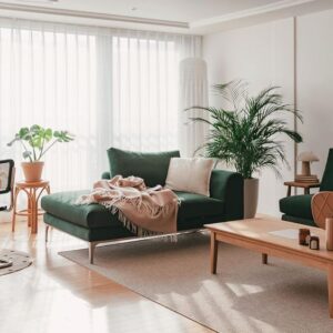 Ruang Tamu Kecil Namun Tetap Bisa Bersantai di Rumah