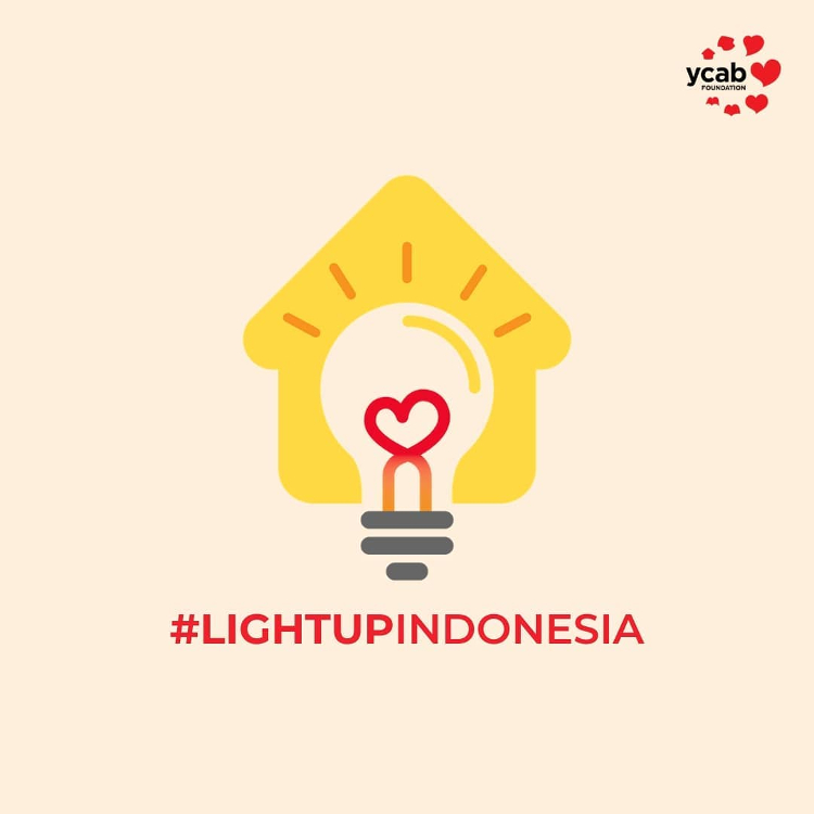 YCAB Foundation Bantu Terangkan Rumah Melalui Light Up