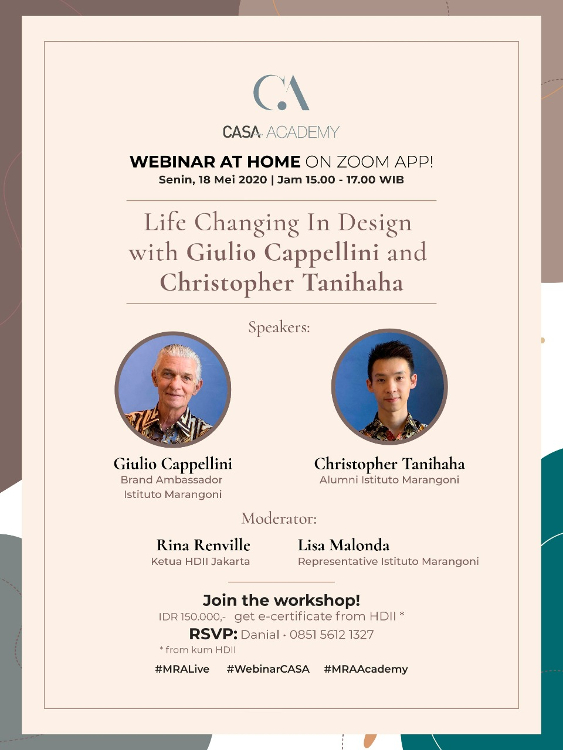 CASA Academy: Apa Opini Desainer ini Soal New Normal?