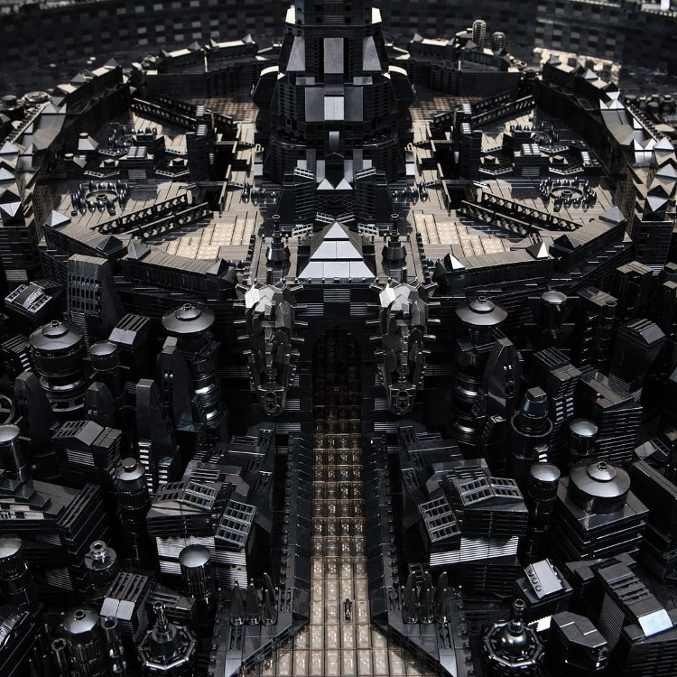 Kota Masa Depan Ini Dirancang Menggunakan 100.000 Lego