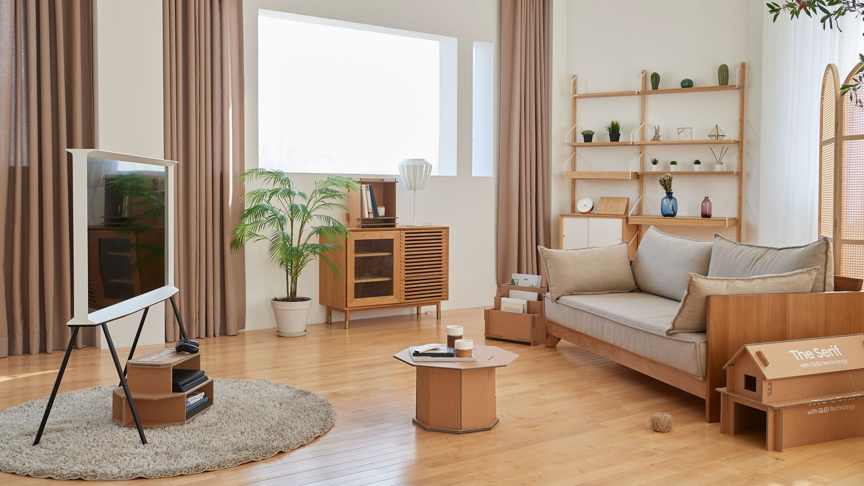 Kardus Menumpuk Di Rumah? Dibuat Jadi Furnitur Saja / Samsung 4