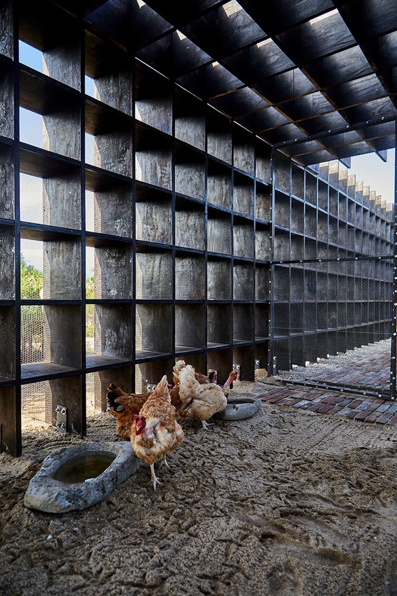 Kandang Ayam Rancangan Kengo Kuma, Bagaimana Bentuknya?