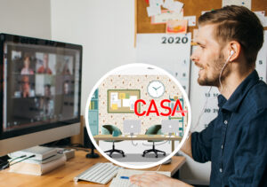 Meeting Zoom Jadi Seru Dengan Gambar Latar dari CASA