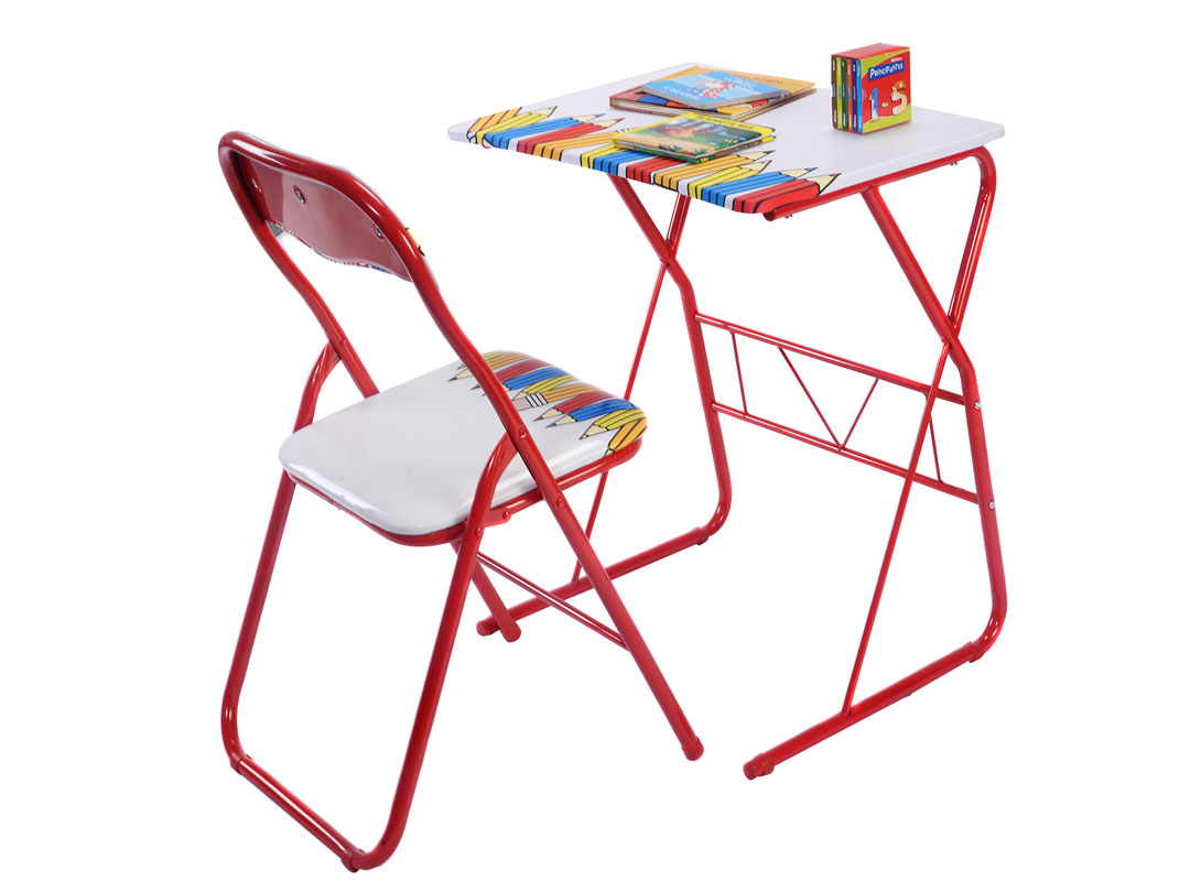 Model meja belajar anak perempuan