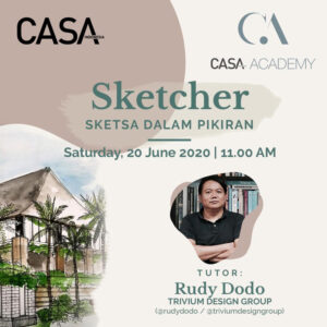 Pintar Menggambar Sketsa Bersama Rudy Dodo