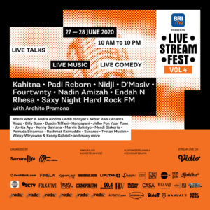 Live Stream Fest Berhasil Galang Donasi Hingga 600 Juta