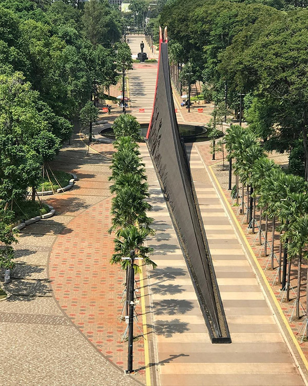 Sentuhan Nusantara Tersemat Di Kawasan RTH di GBK