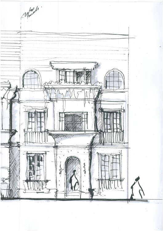 Menggambar Sketsa Dalam Pikiran Bersama Rudy Dodo