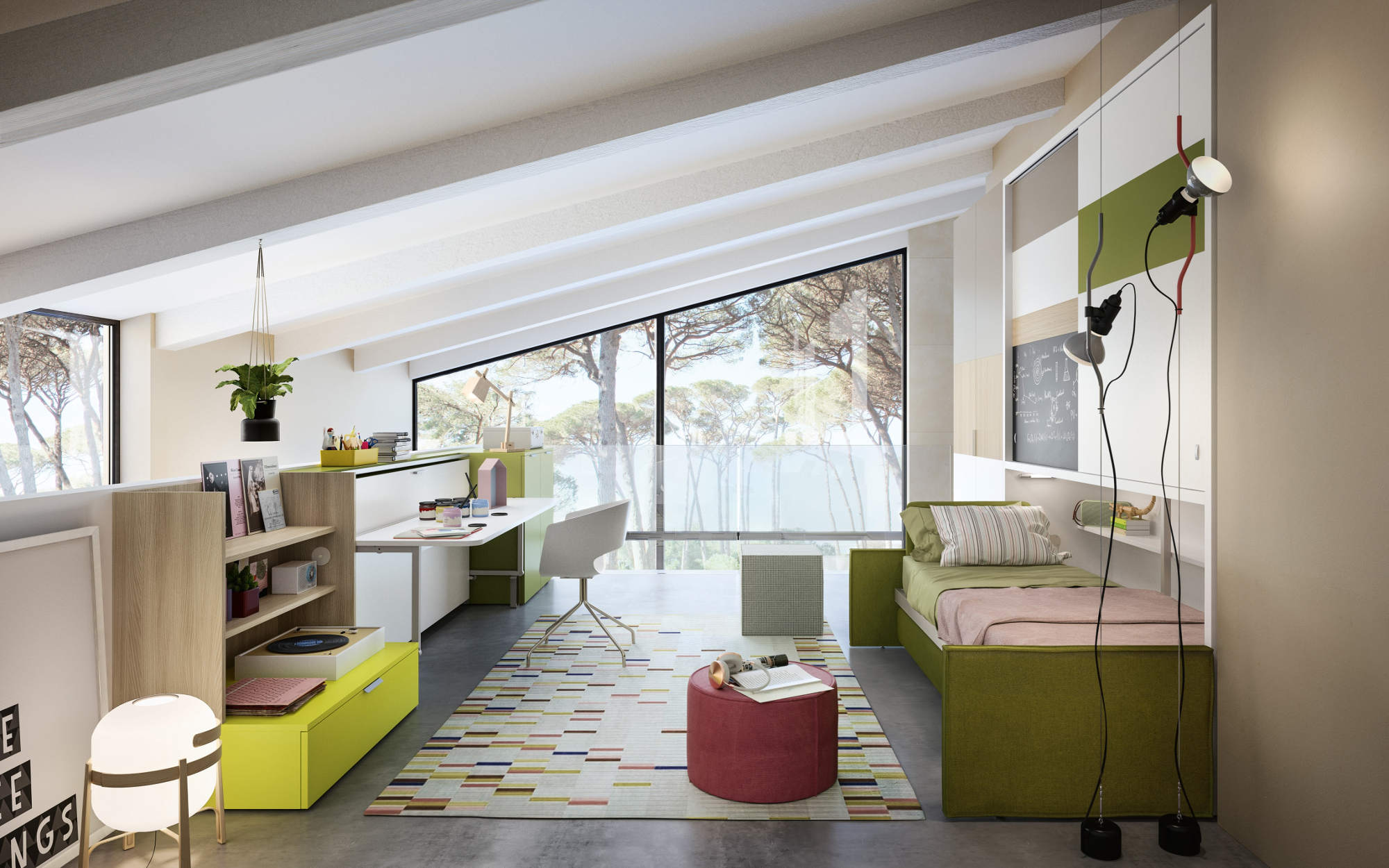 Fleksibel dan Anti Sempit! Solusi Jitu Kamar Tidur Anak / Clei 2