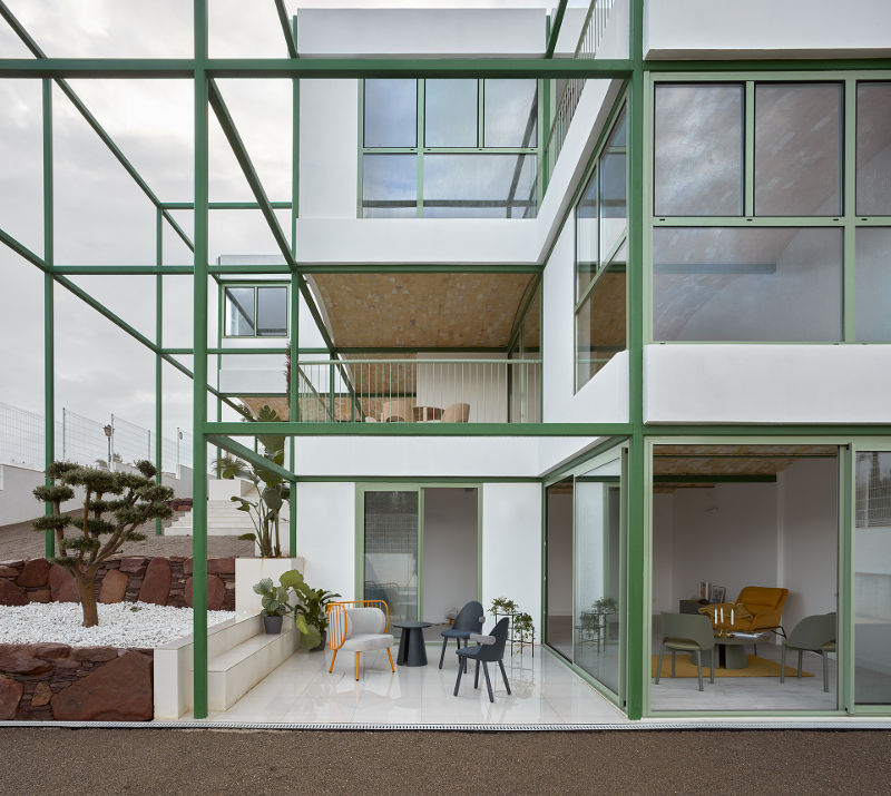 Rumah 230 M2 dengan Konsep Unik, Strukturnya Terlihat!