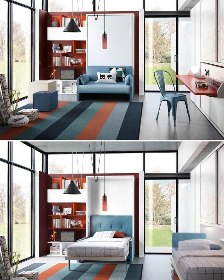 Fleksibel dan Anti Sempit! Solusi Jitu Kamar Tidur Anak / Clei 7