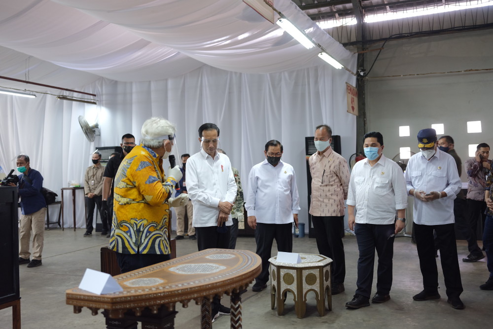 Furnitur Lokal Ini Curi Perhatian Presiden Jokowi! / Saniharto 1