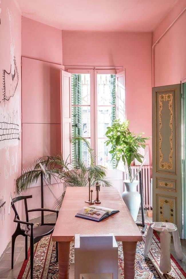 Merah Muda yang Cantik dan Elok