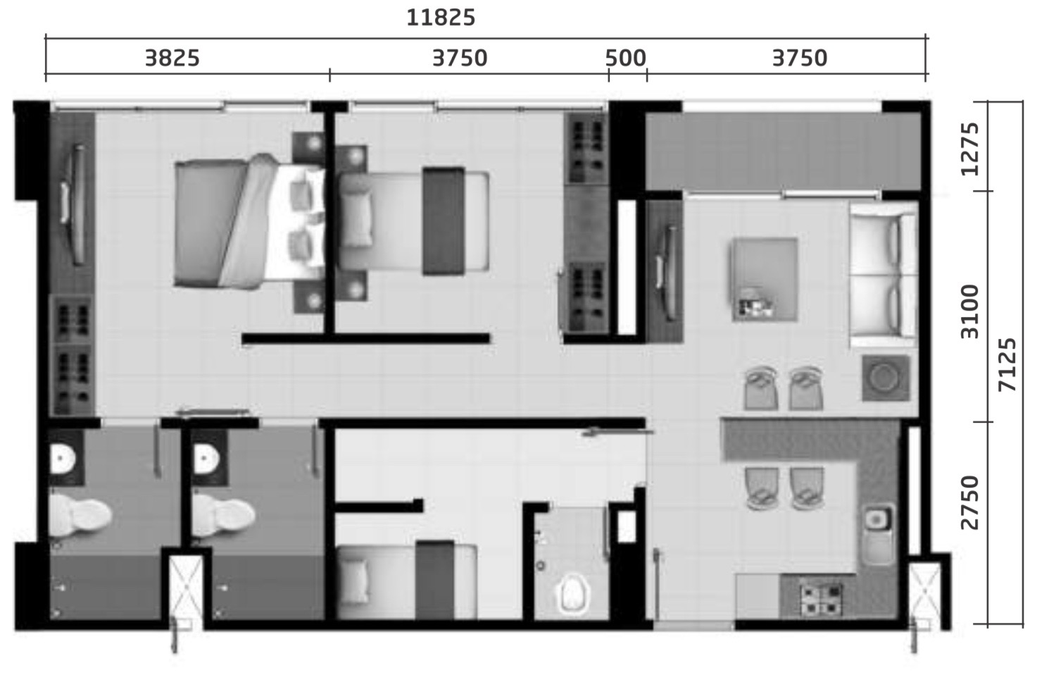 Paddington Heights, Apartemen Premium di Alam Sutera CASA Indonesia 6