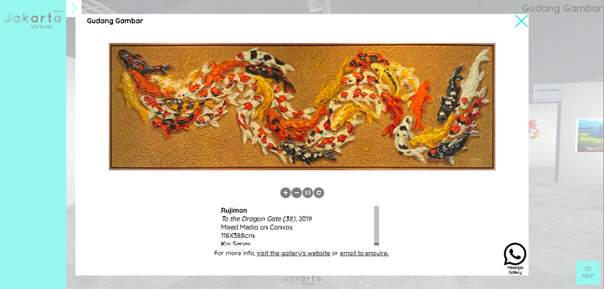 Serasa Di Pameran Asli! Oppo Art Jakarta Virtual 2020 / Oppo Art Jakarta Virtual 2020 5