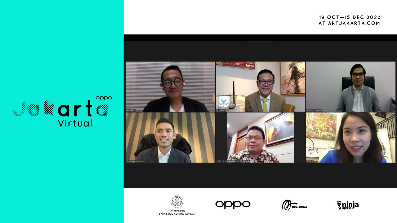 Serasa Di Pameran Asli! Oppo Art Jakarta Virtual 2020 / Oppo Art Jakarta Virtual 2020 1