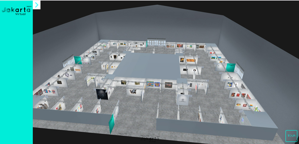 Serasa Di Pameran Asli! Oppo Art Jakarta Virtual 2020 / Oppo Art Jakarta Virtual 2020 2