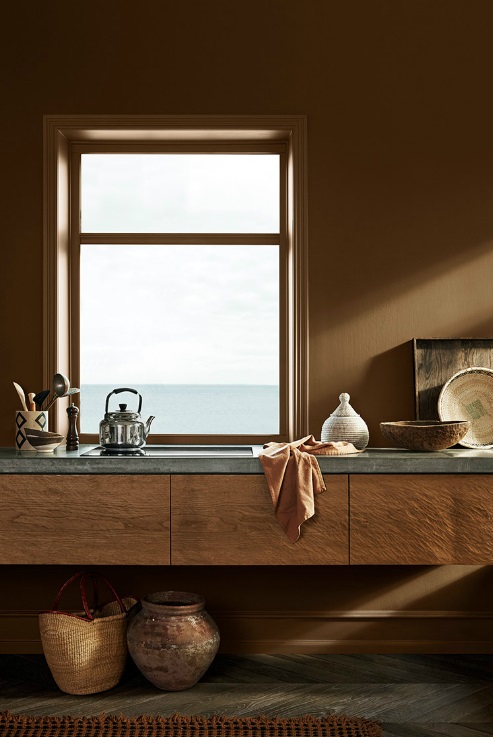 Ide Warna Cat Dapur yang Cerah Versi Tren Warna 2021 3