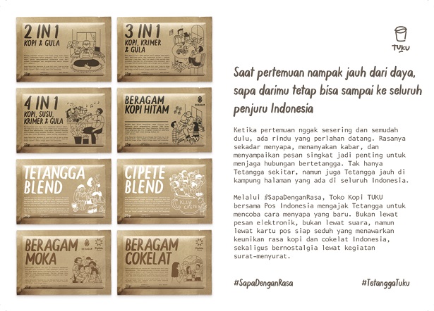 Seru Abis Saling Kirim Pesan Pakai Kartu Pos Spesial / Pipiltin Cocoa 2