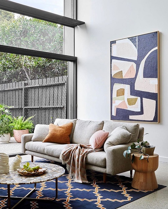 8 Desain Ruangan Warna Biru yang Bikin Hilang Stres