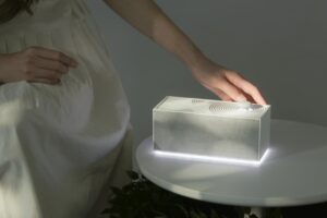 Desain Speaker Zen Seperti Batu & Pasir Jepang