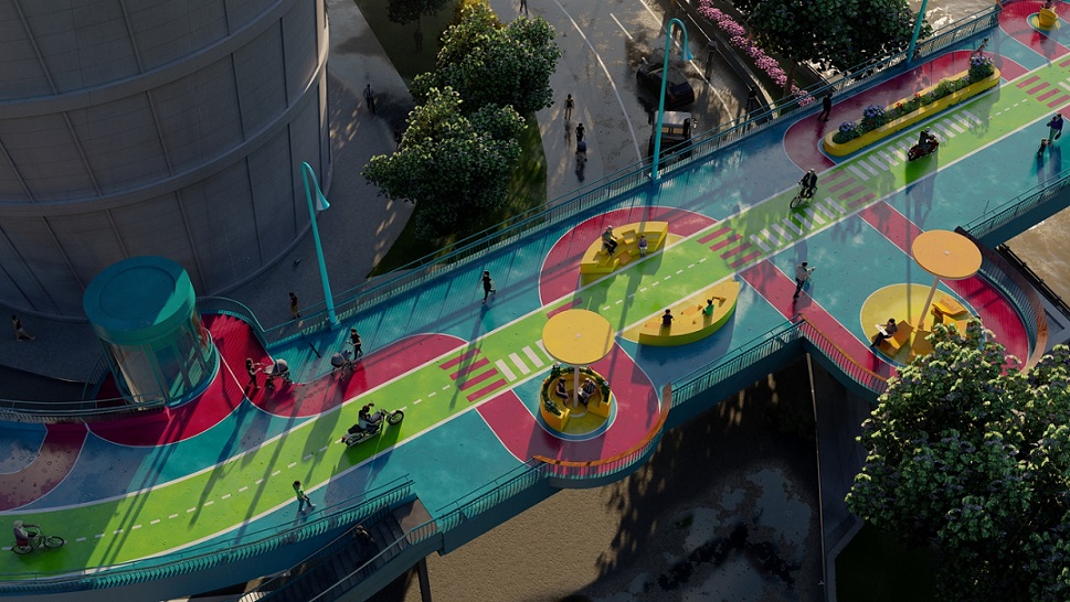 High Loop 100 Architects Casa Indonesia