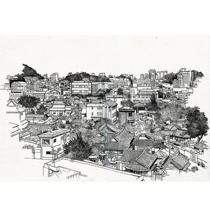 Disukai RM BTS Ilustrator Asli Our Beloved Summer alacasa 9