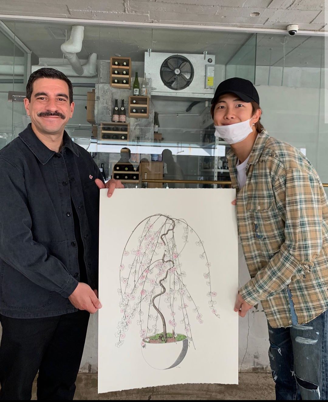 Disukai RM BTS Ilustrator Asli Our Beloved Summer alacasa 7