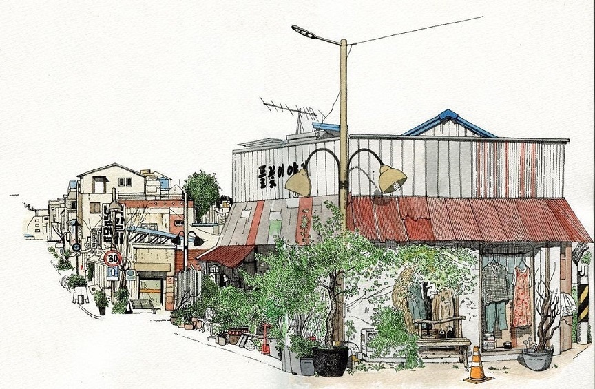 Disukai RM BTS, Ini Dia Ilustrator Asli Our Beloved Summer