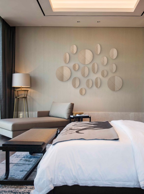 Aksesori Dinding Ini Pakai Limbah Kayu