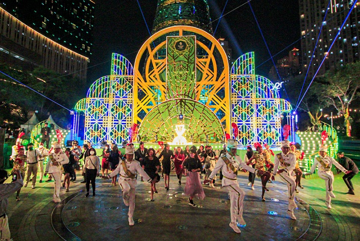 Rayakan Selebrasi Natal Terbesar di Central Park Jakarta
