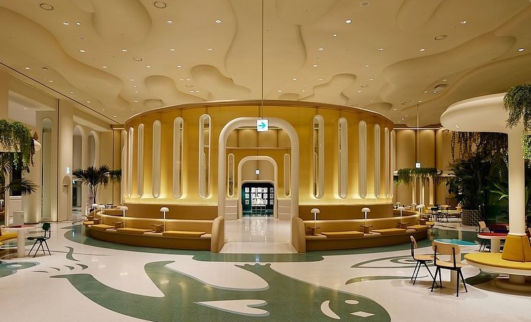 Mall Futuristis di Korea dengan Desain yang Artistik &#038; Unik